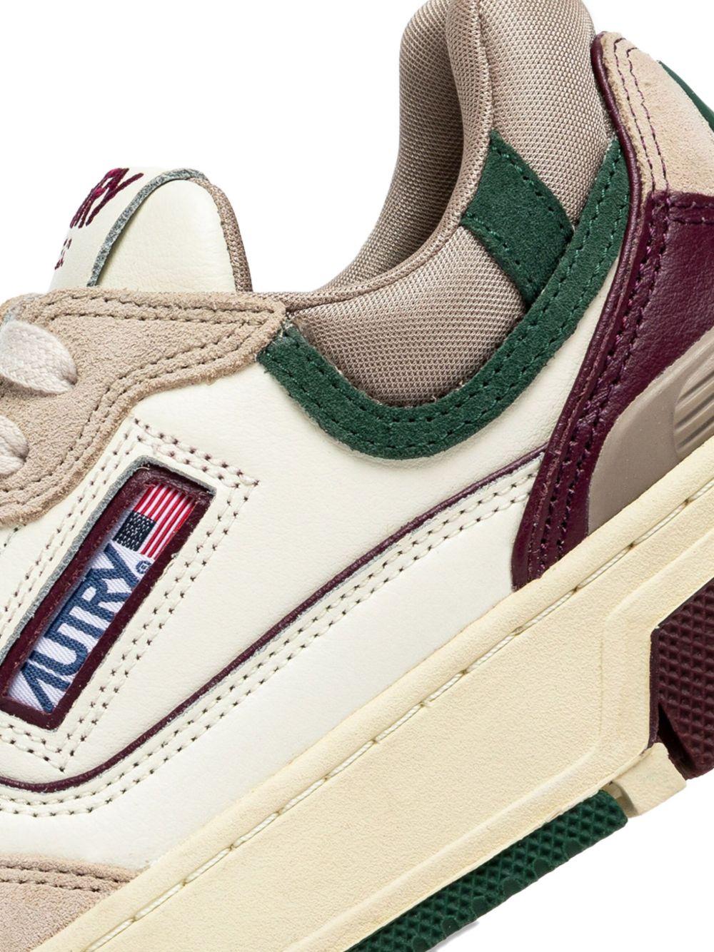 Sneakers bianche in pelle 