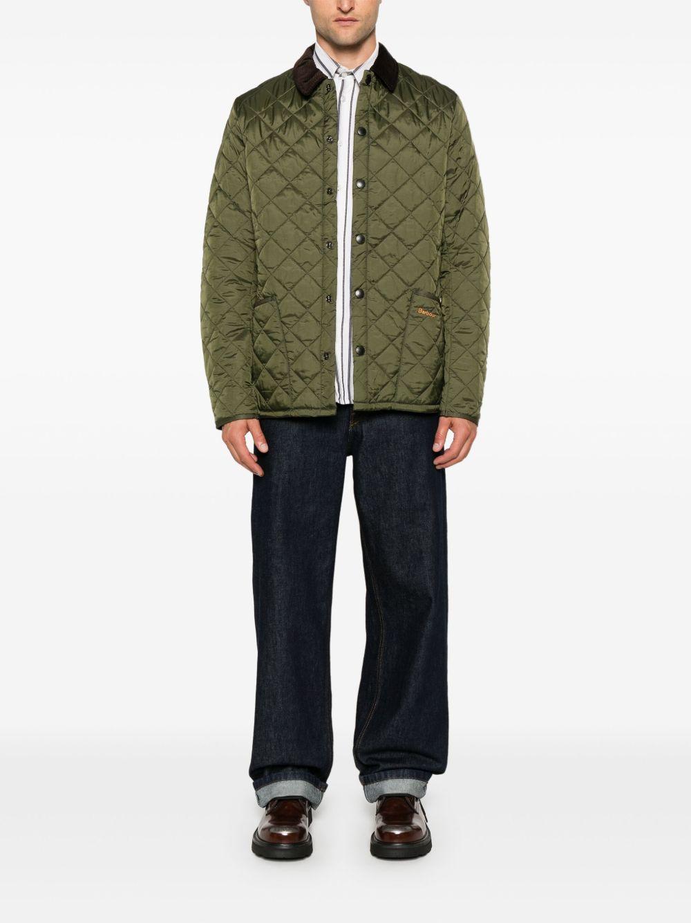 Giacca trapuntata verde Heritage Liddesdale 
