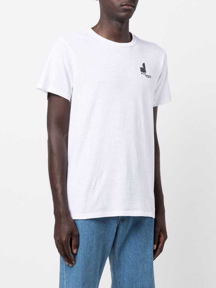 T-shirt Bianca Con Logo 