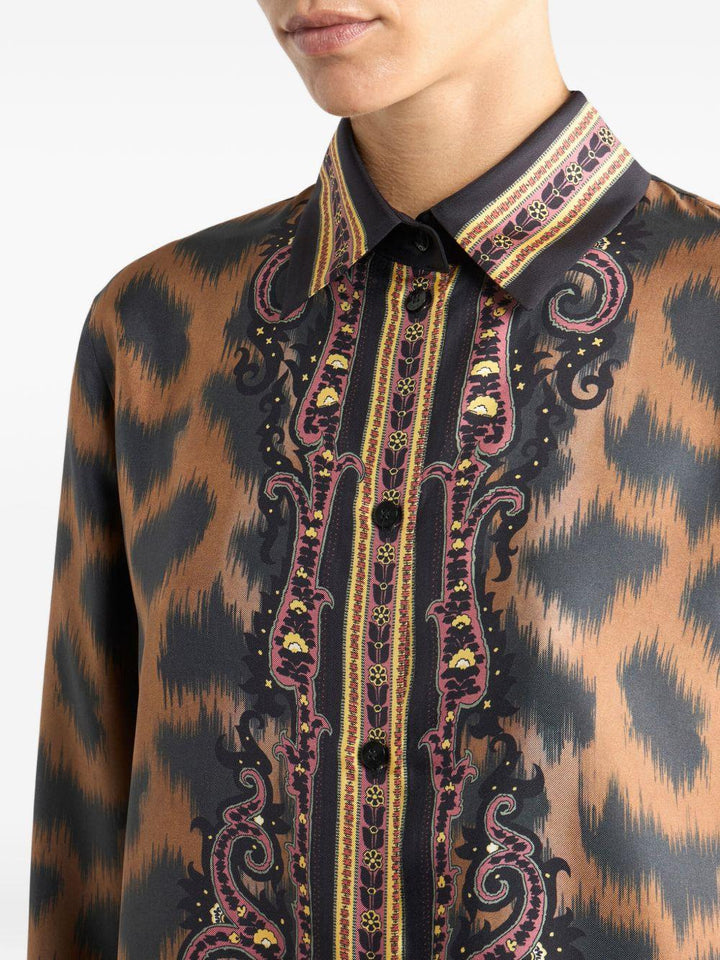 Camicia con stampa 