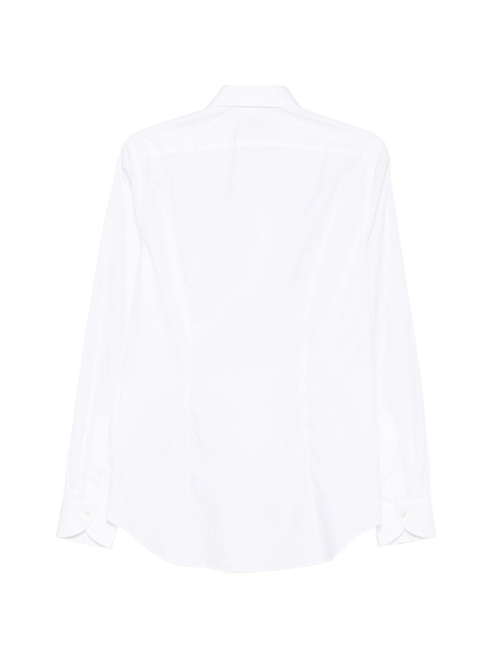 Camicia bianca con bottoni 