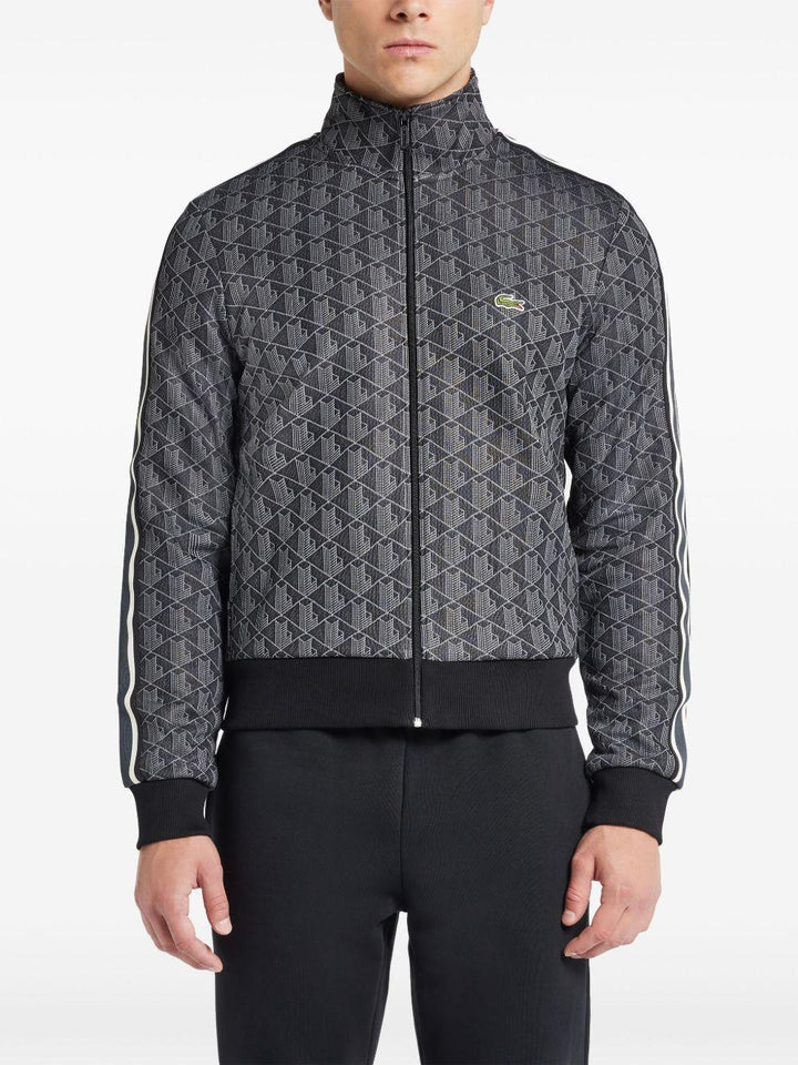 Felpa nera monogram