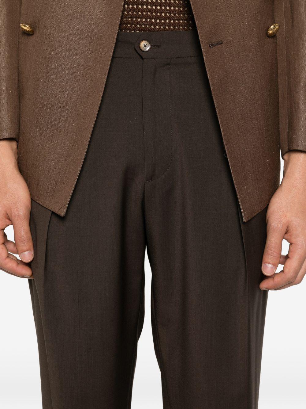 Pantaloni Portobello marrone 