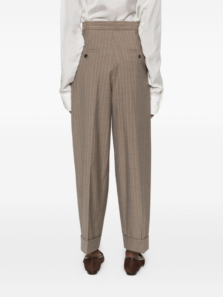 Pantalone gessato Manetta 