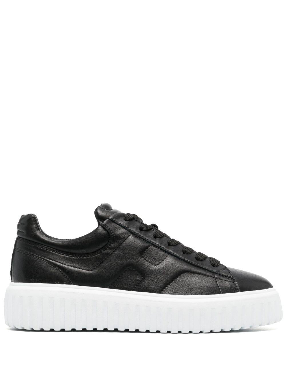 Sneaker H-stripes nera 