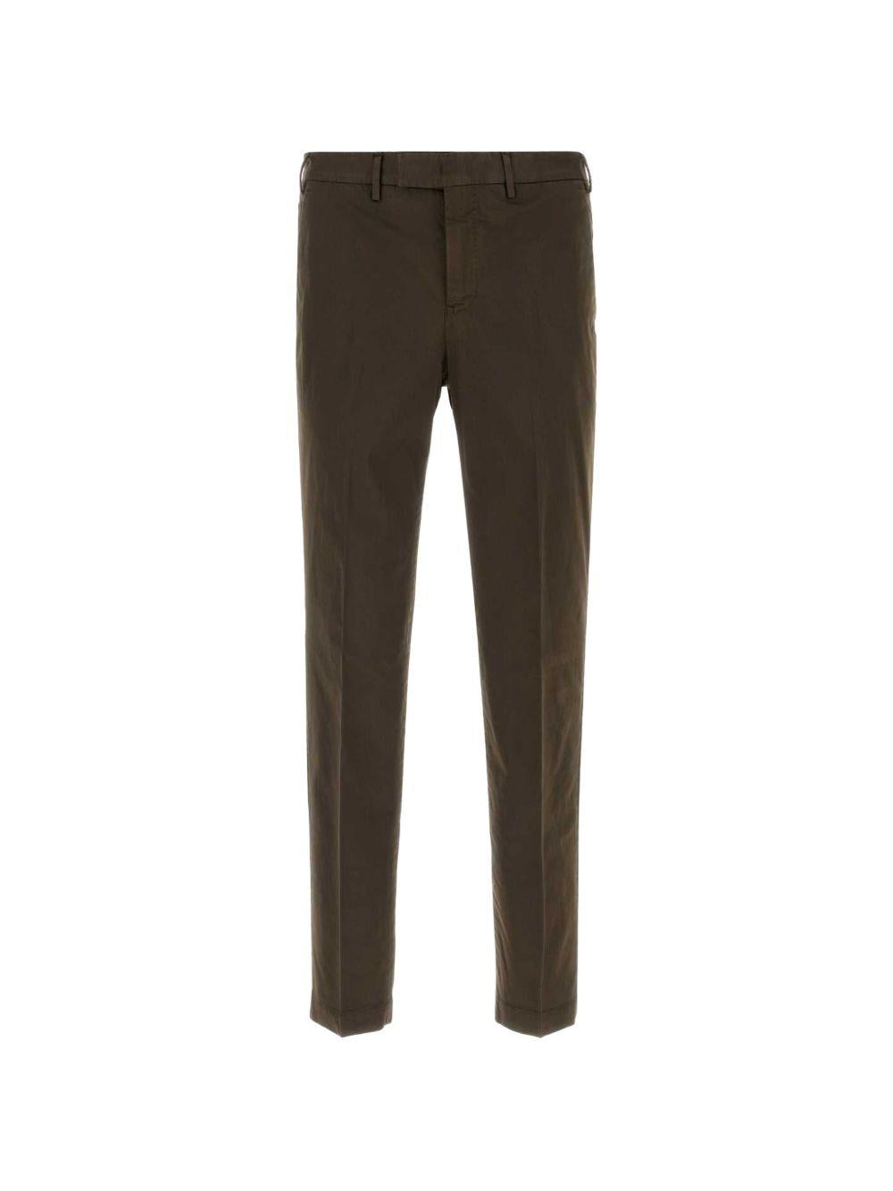 Pantaloni cacao plissè 