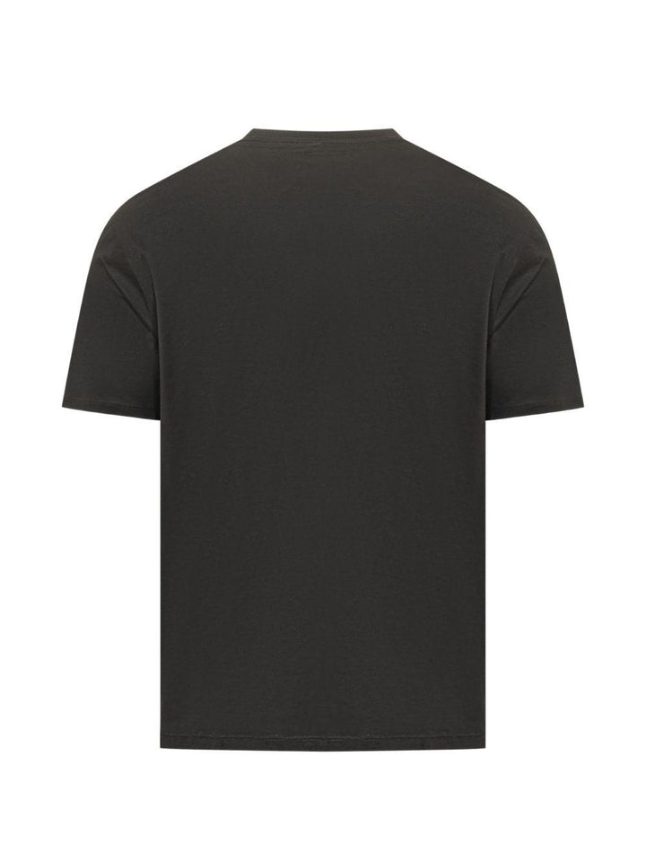 T-shirt nera con logo 