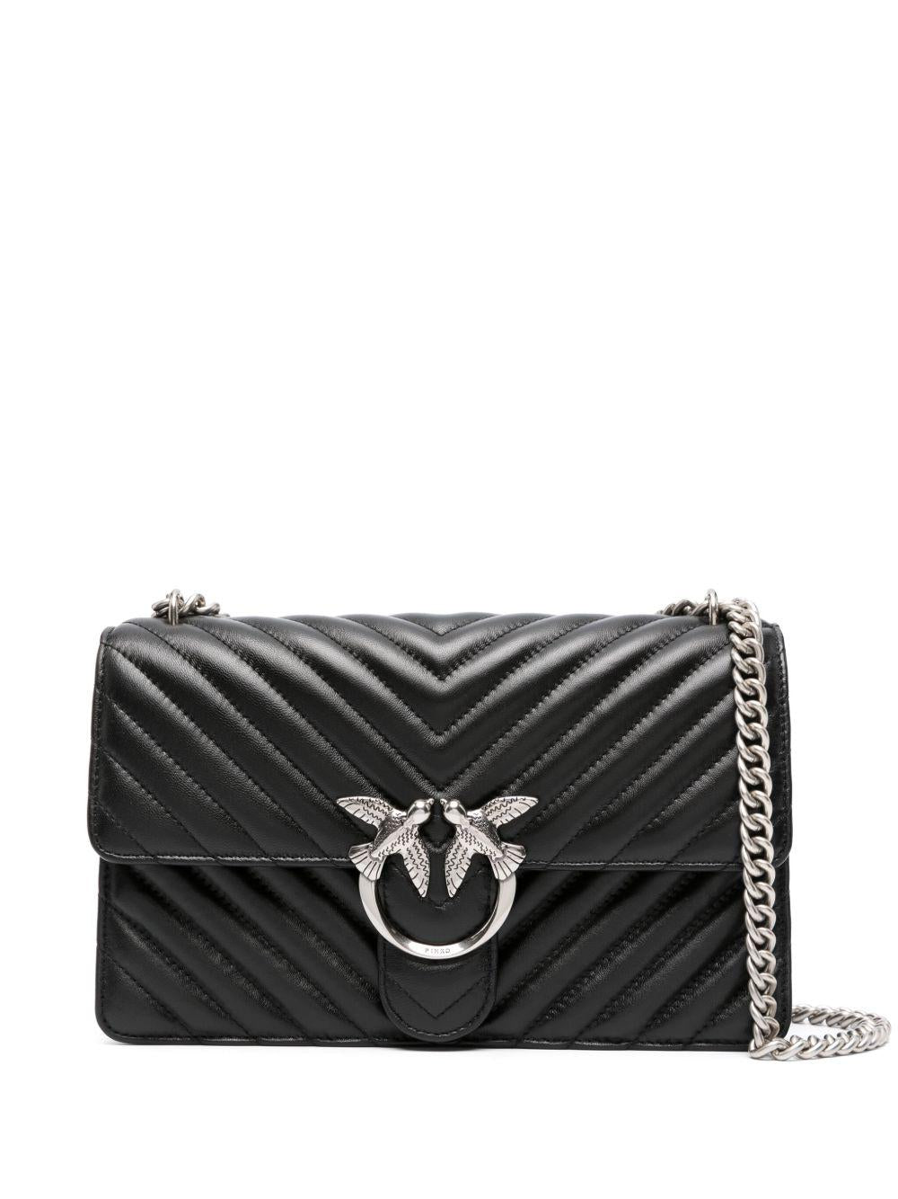 Borsa a spalla Love Bird trapuntata 
