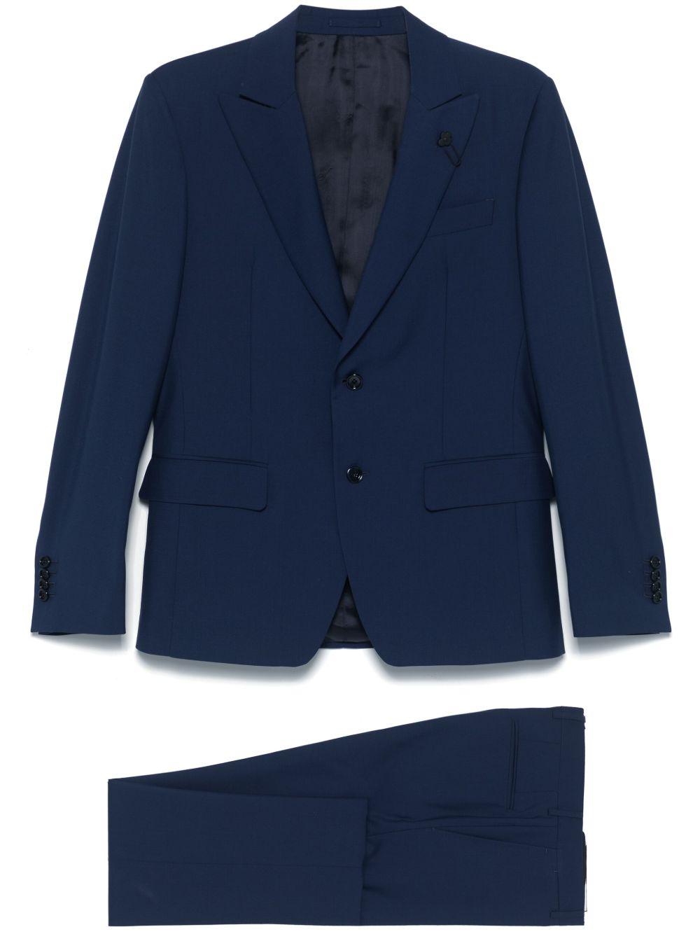 Abito monopetto blu navy 
