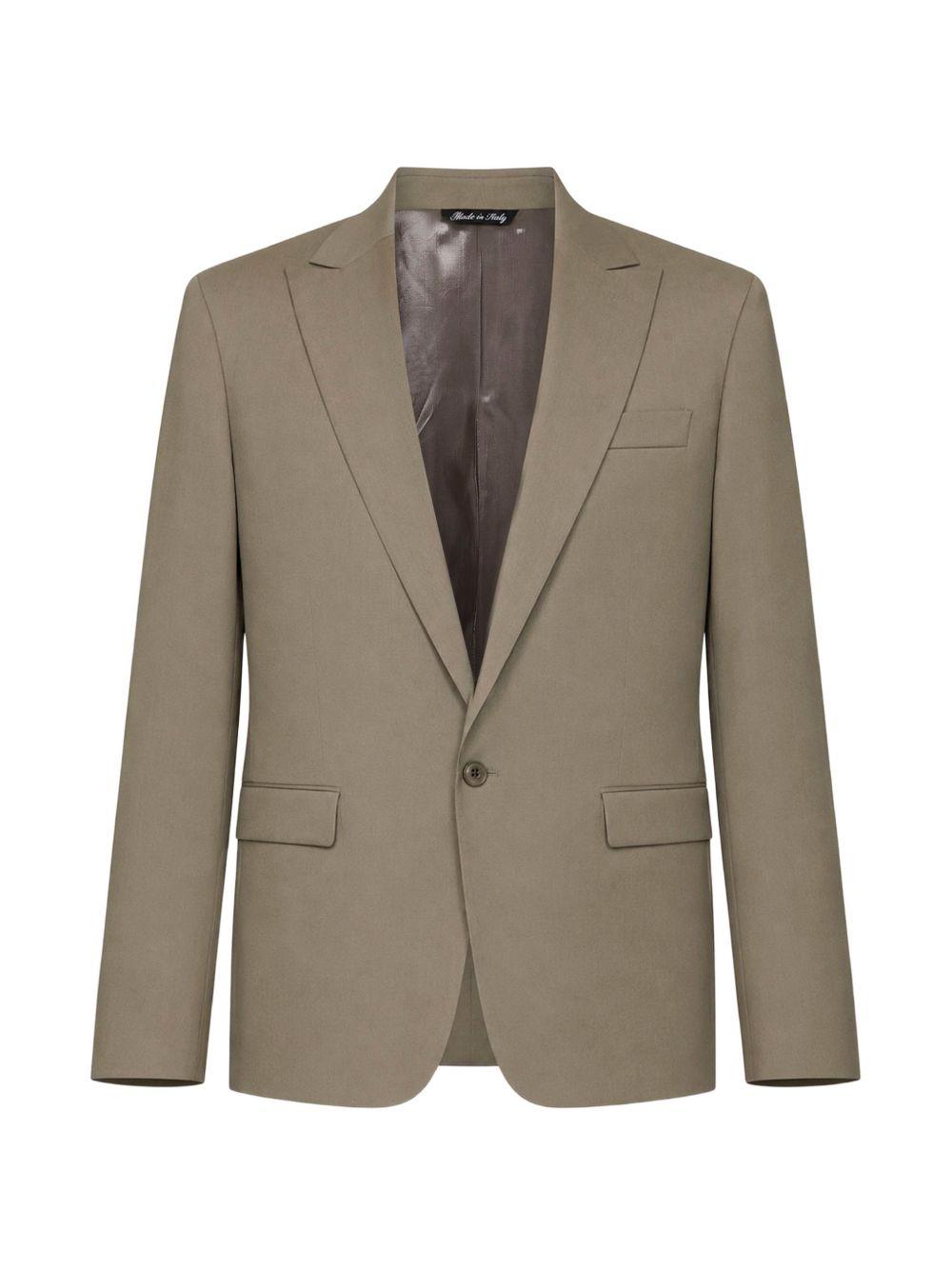 Blazer monopetto Joel fango 