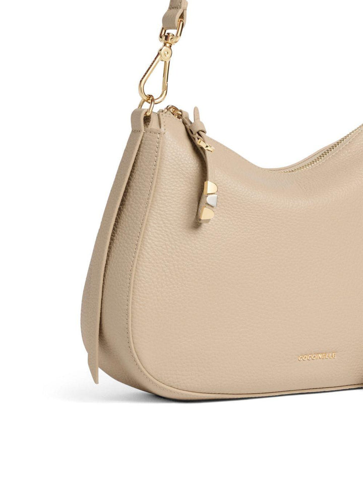 Borsa a spalla media in pelle 