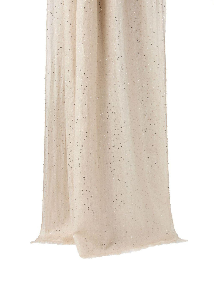 Sciarpa con paillettes 