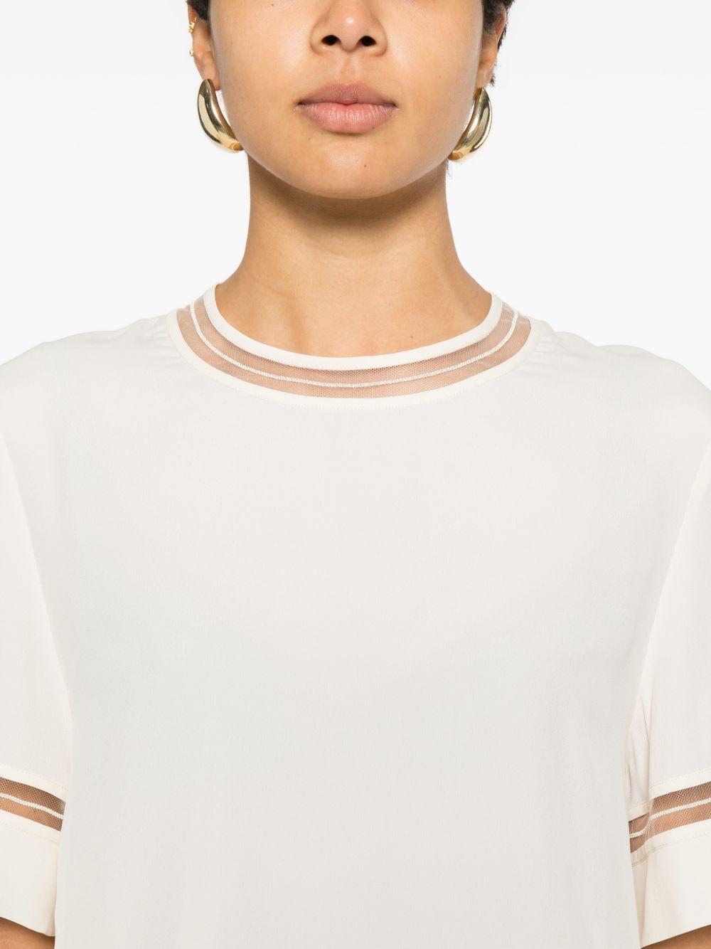 T-shirt con dettaglio 