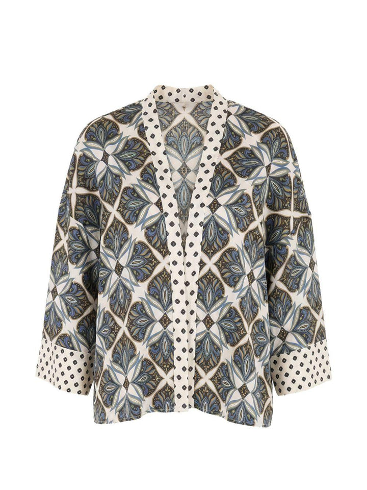 Camicia con stampa 