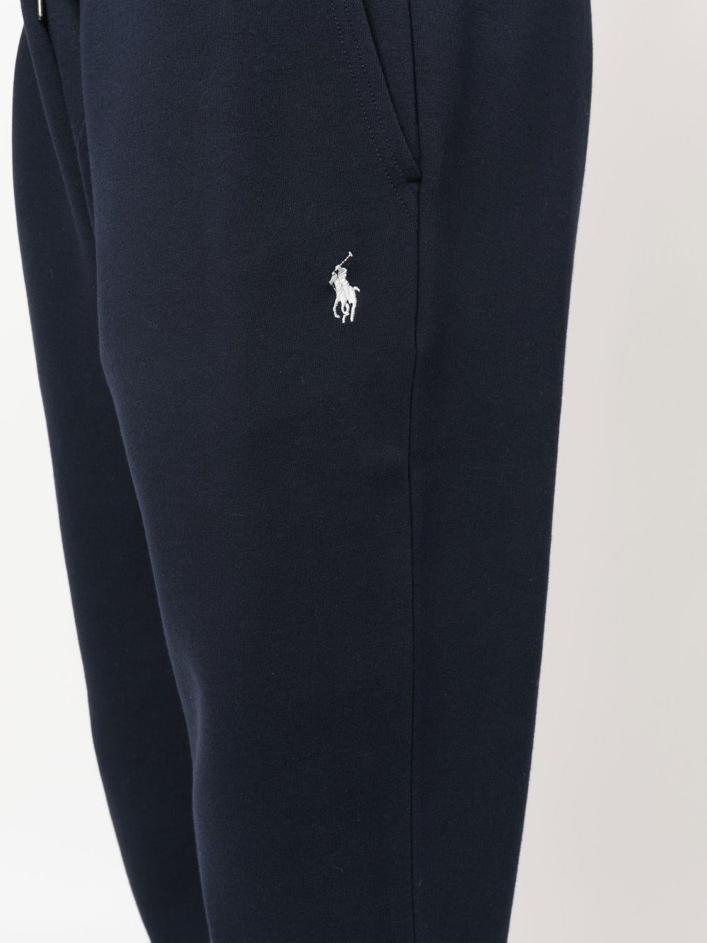 Pantaloni sportivi blu navy con ricamo Big Pony 
