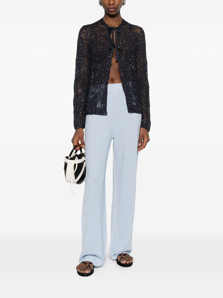 Cardigan con paillettes 