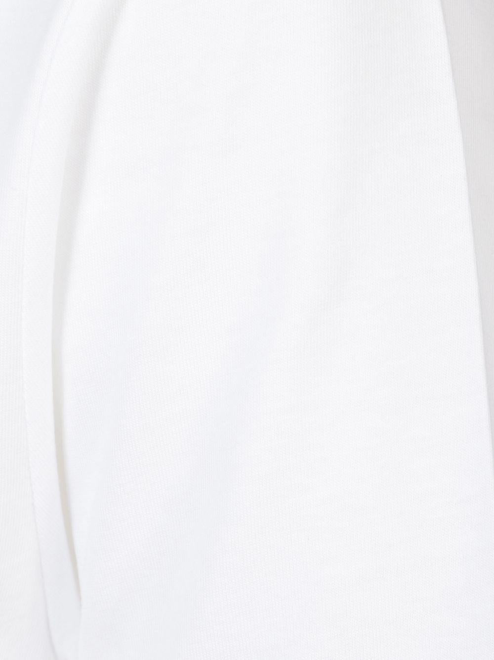 T-shirt girocollo bianca 