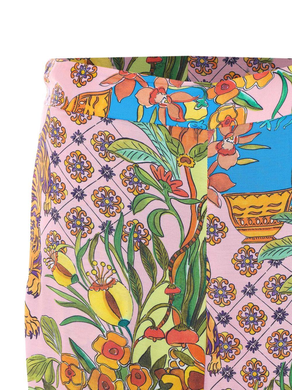 Pantaloni con vita elasticizzata 