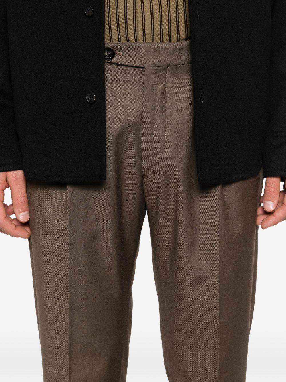 Pantaloni sartoriali beige 