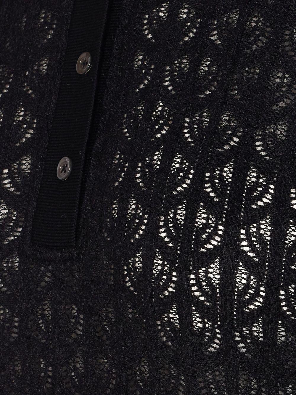 Body in maglia traforata 
