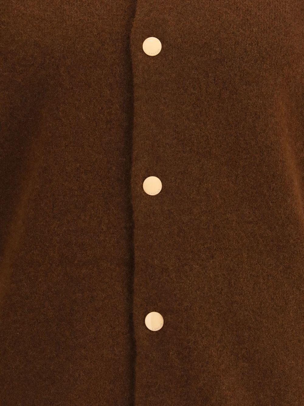 Bomber cioccolato in maglia 