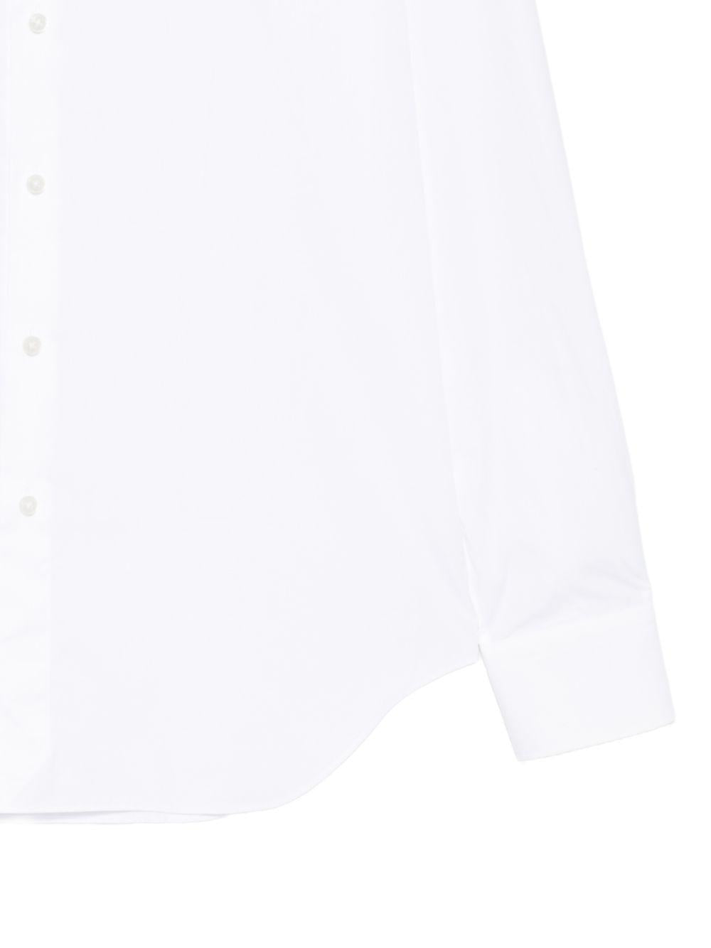 Camicia bianca con bottoni 