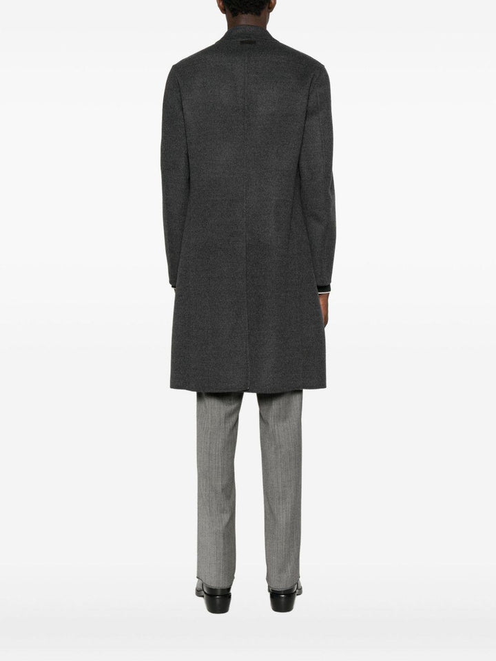 Cappotto monopetto grigio 