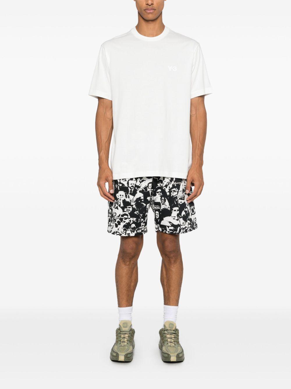 T-shirt bianca logotype 