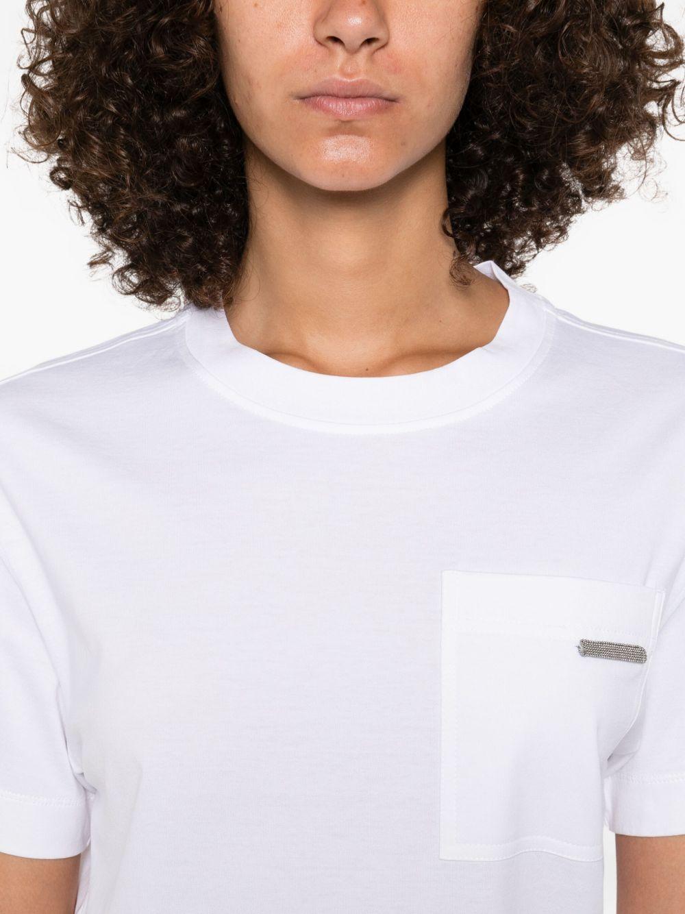T-shirt con taschino 
