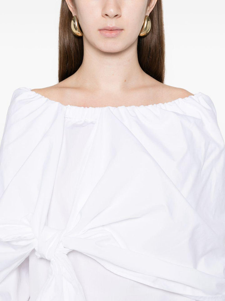 Blusa con scollo asimmetrico Curvone 