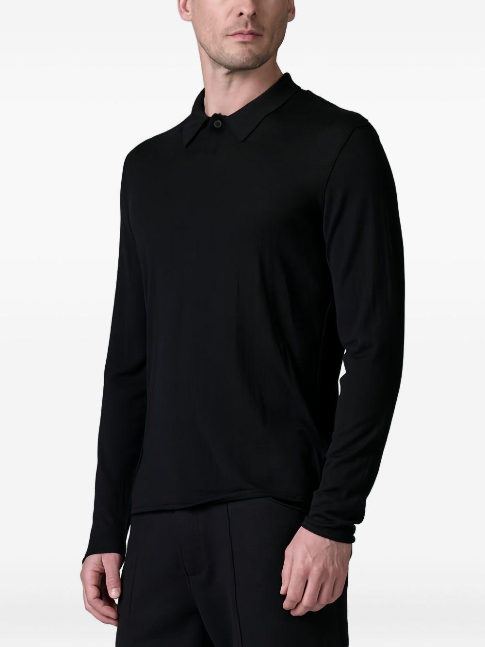 Maglione con bottoni nero