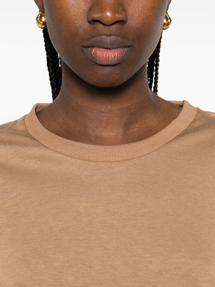 Maglia in filo a maniche corte 
