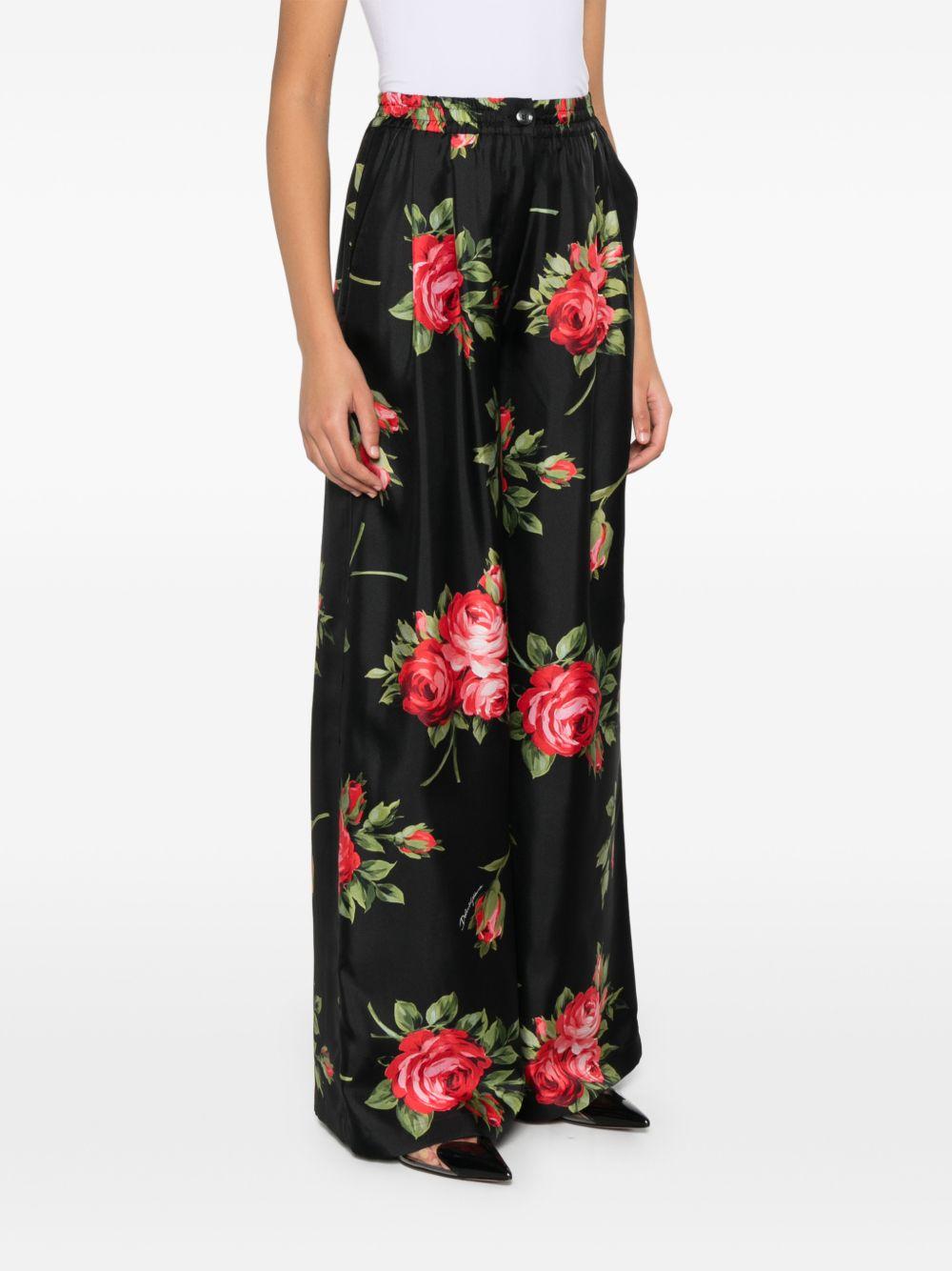 Pantaloni con stampa 
