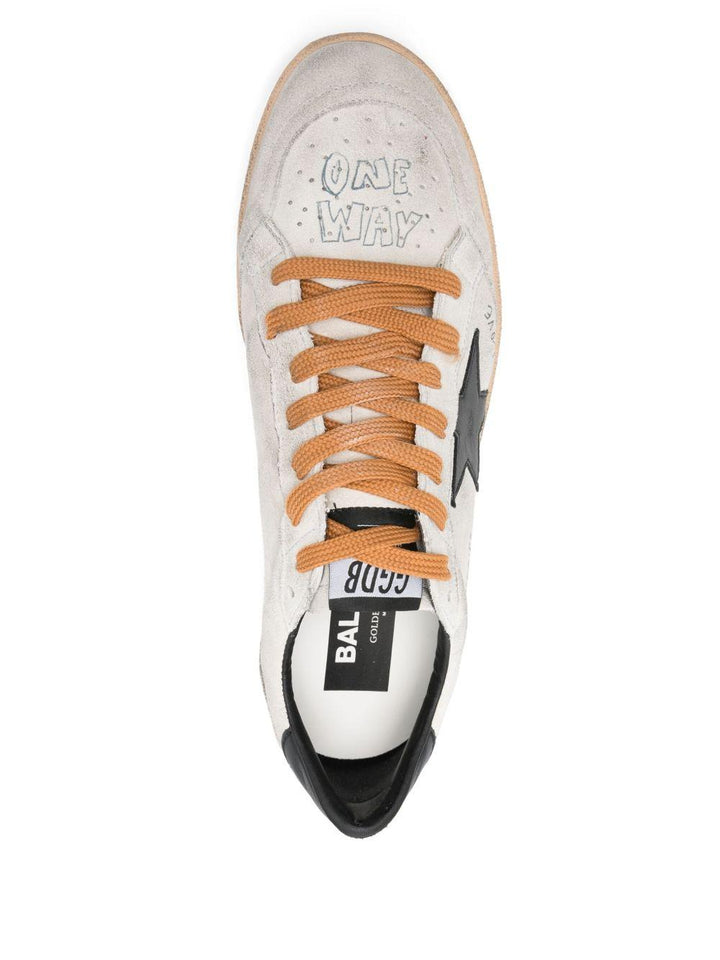 Sneakers grigio chiaro Ball Star con imbottitura e soletta rimovibile 