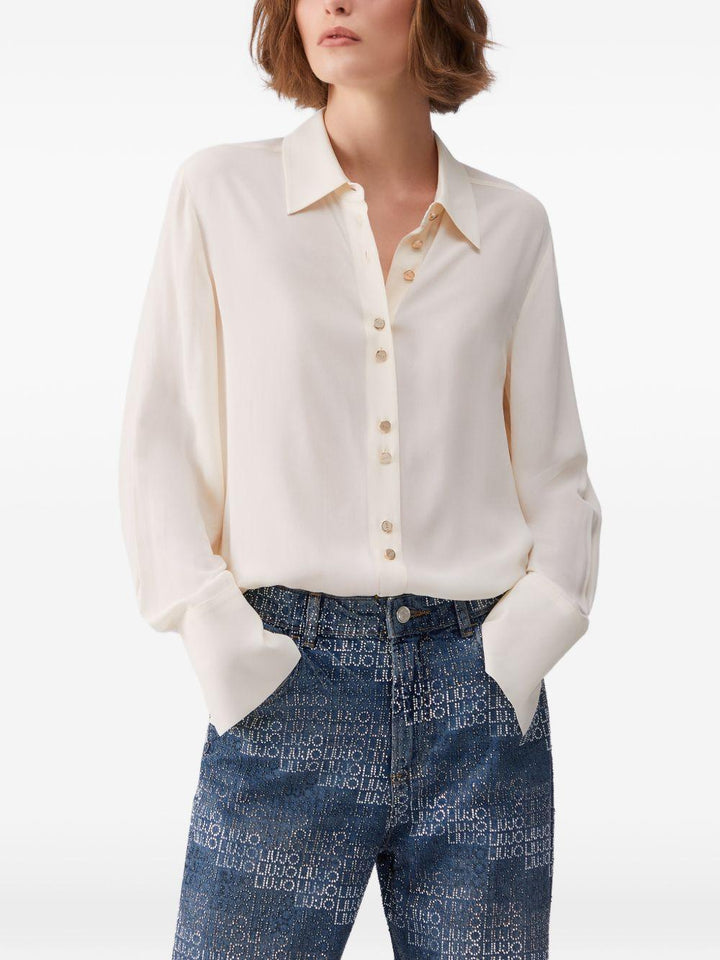 Camicia con logo 