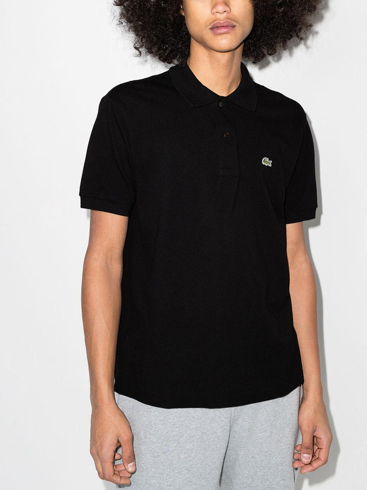 Polo nera regular fit 