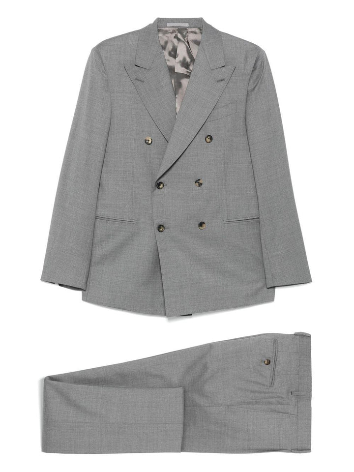 Abito doppiopetto dark grey 