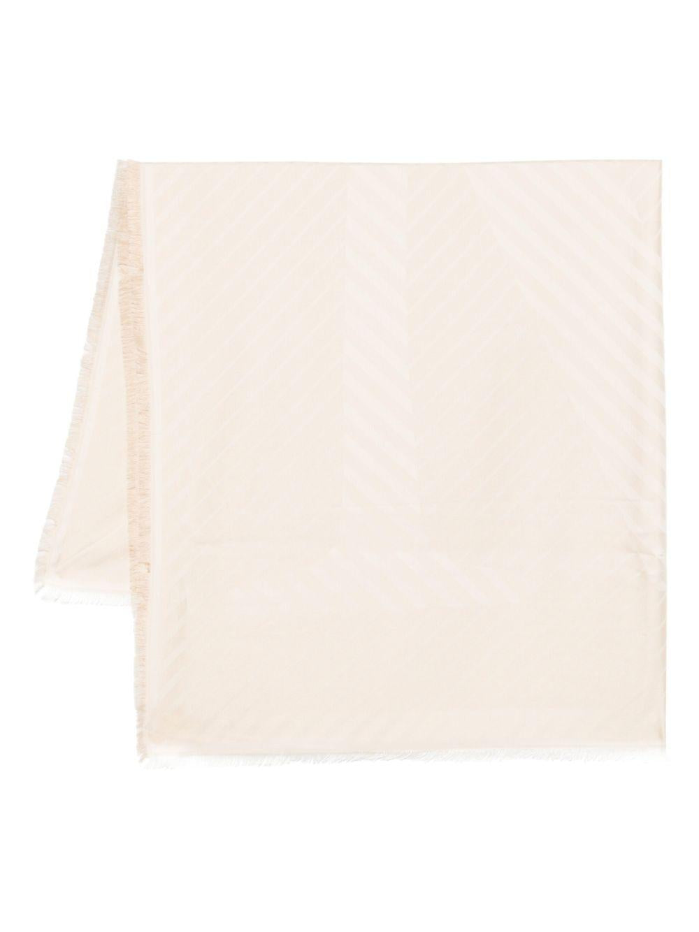 Scialle in seta jacquard 