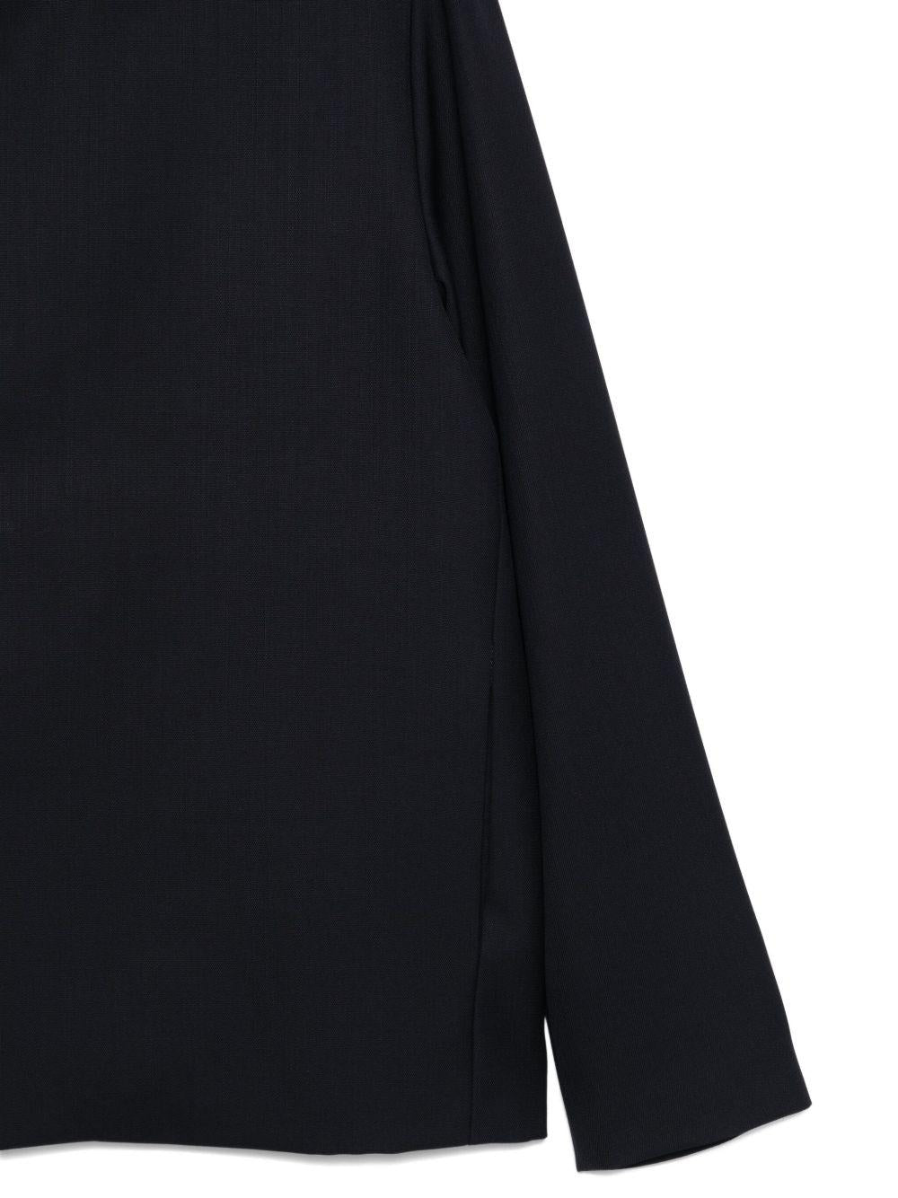 Giacca navy con bottoni 