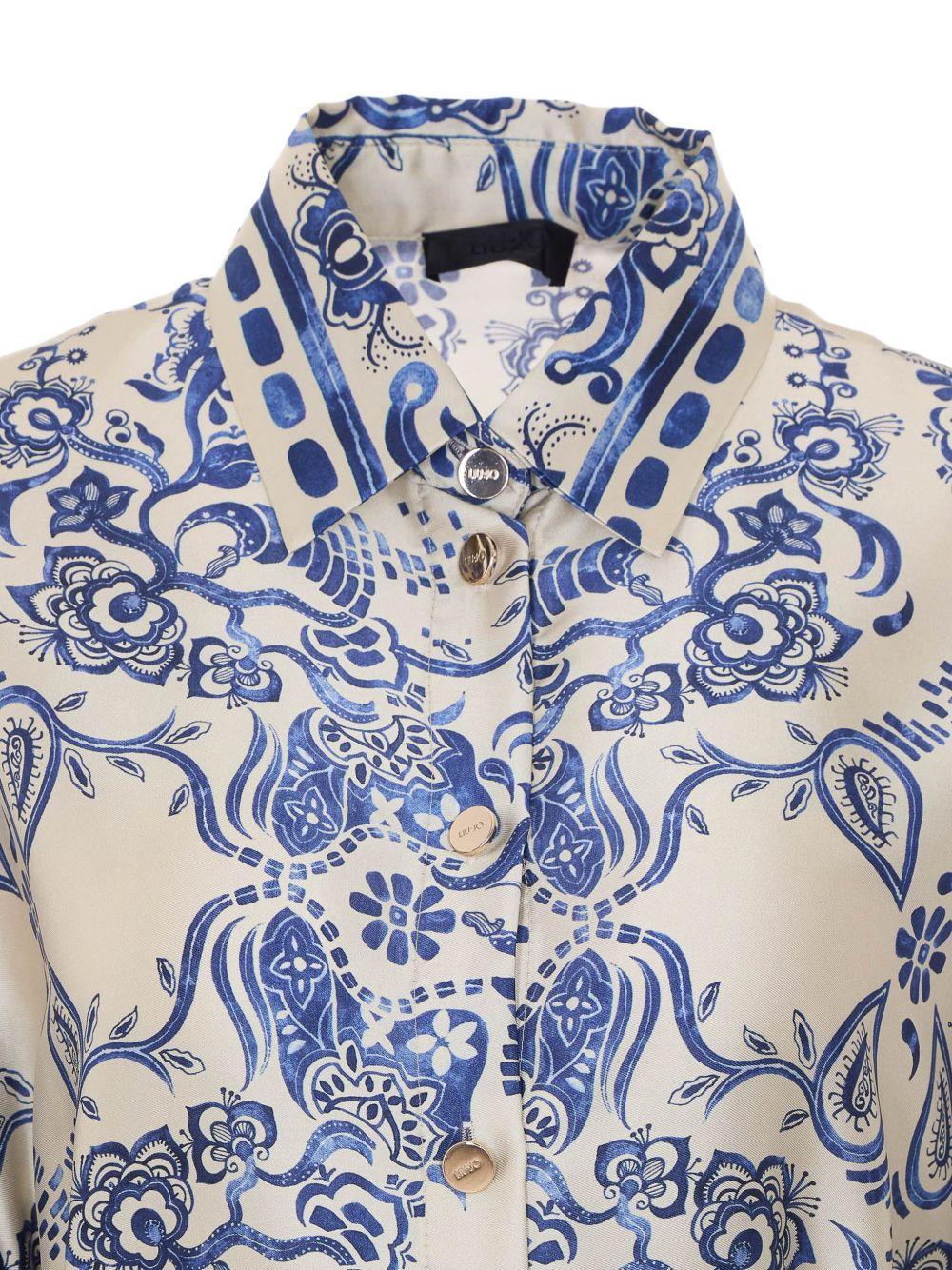 Camicia con cintura 