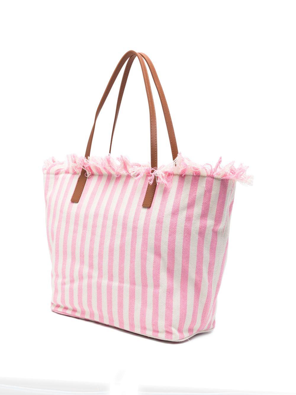 Borsa da spiaggia a righe 
