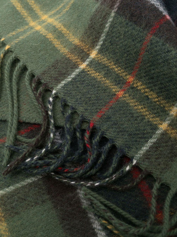 Sciarpa tartan verde 