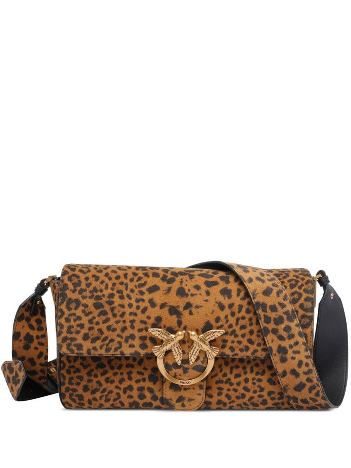 Borsa tote leopardata 