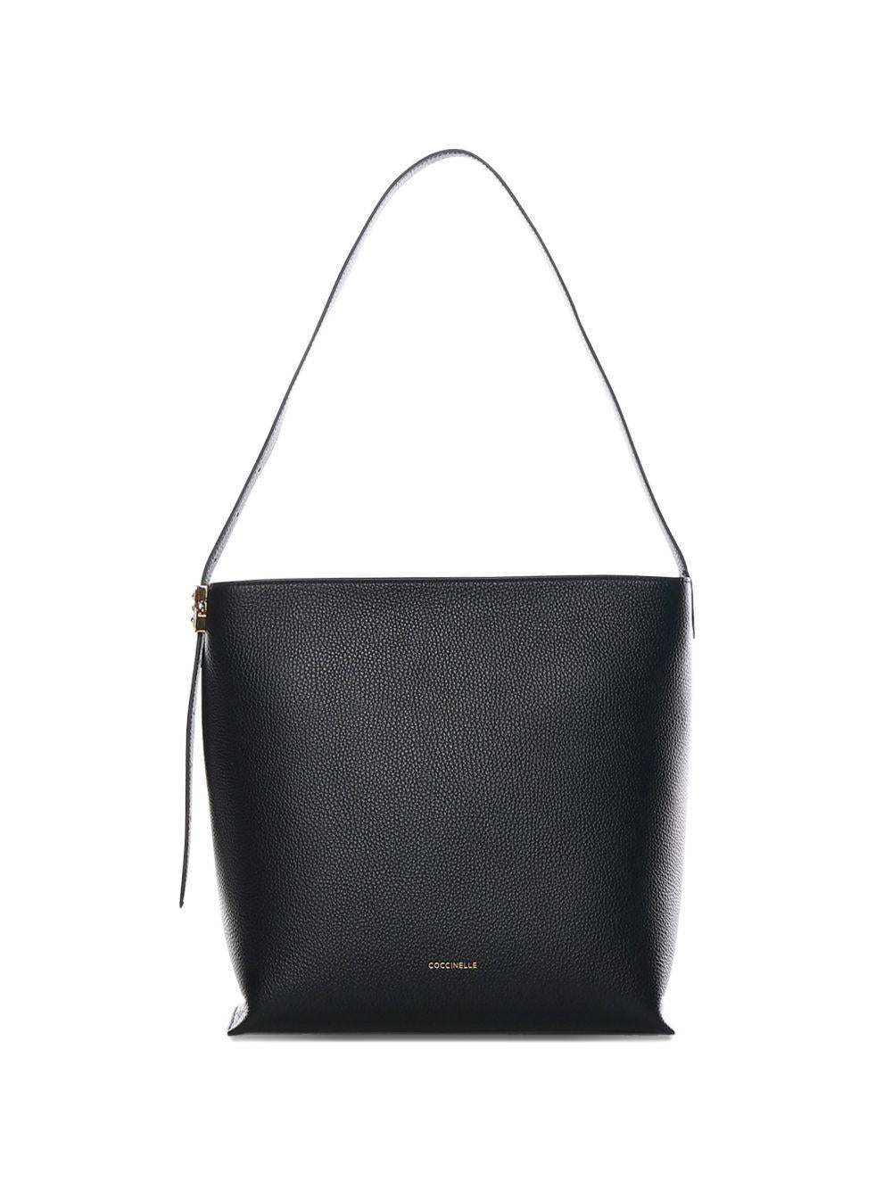 Borsa a spalla con logo 