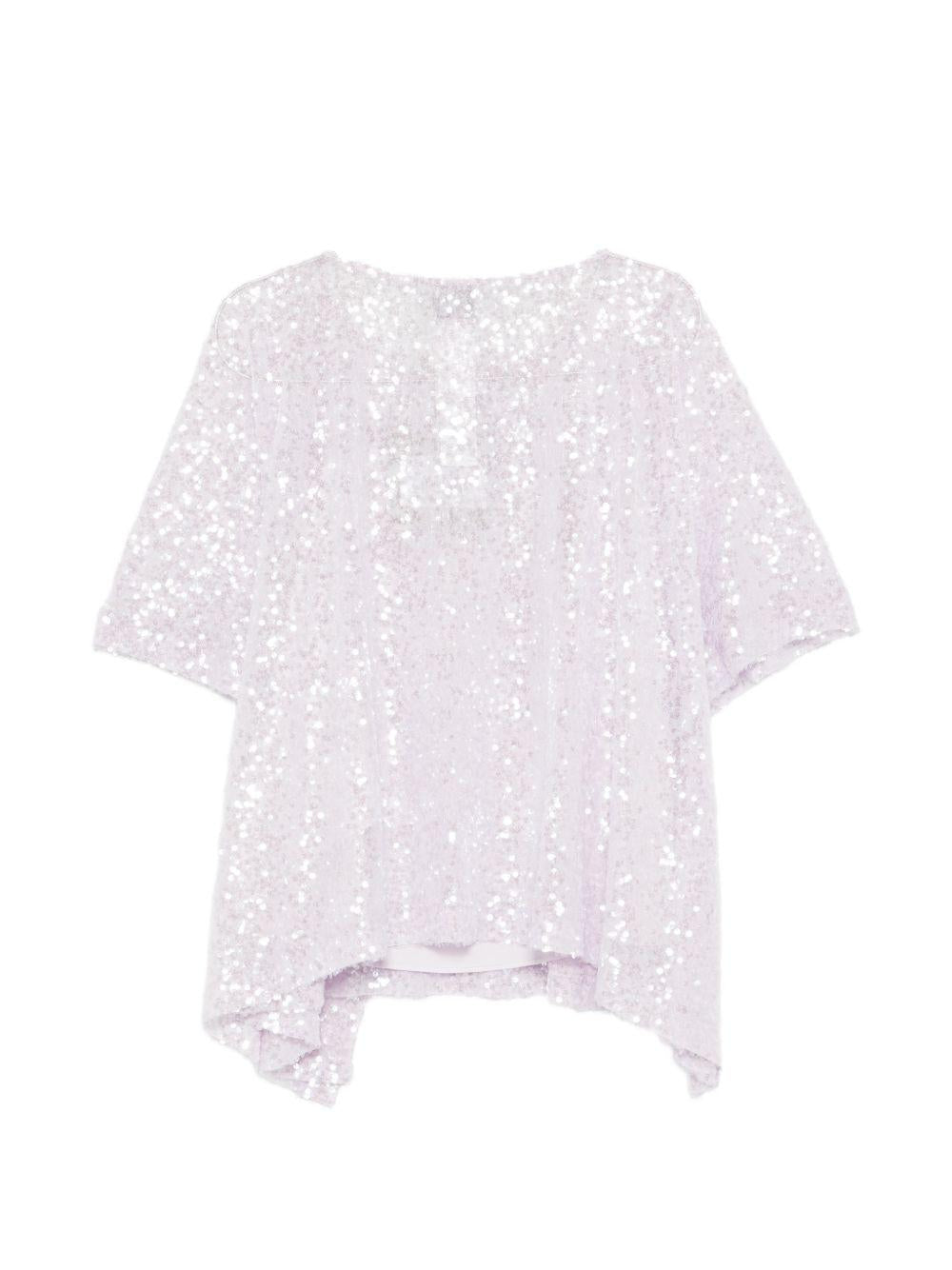 Blusa con paillettes 