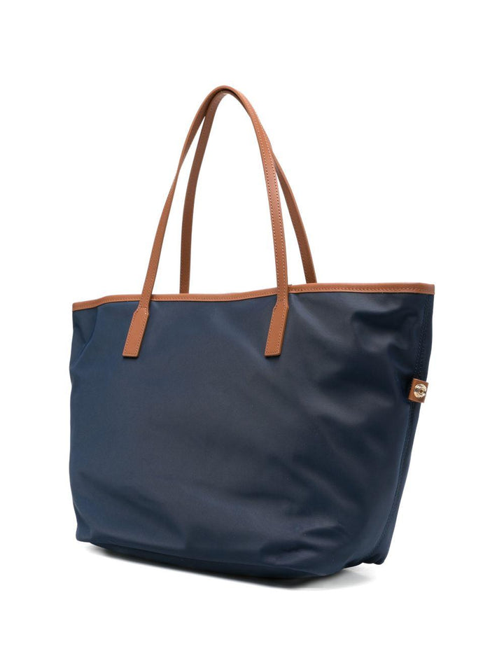 Borsa tote Lou con logo ricamato 