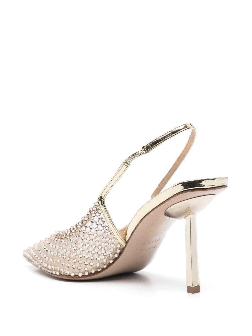 Pumps Gilda con cristalli 80mm 