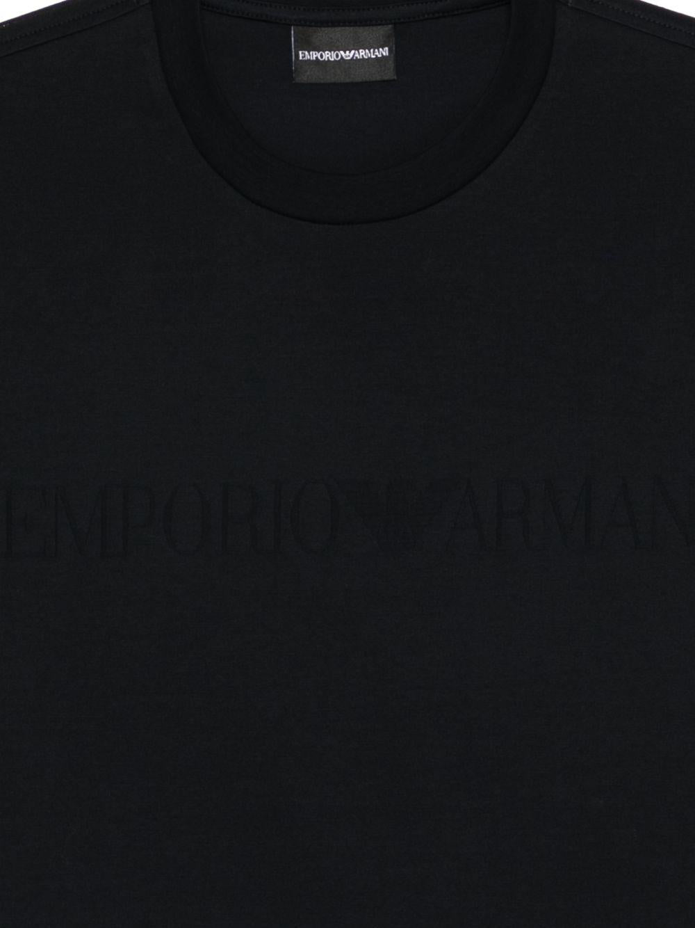 T-shirt Emporio Armani nera 