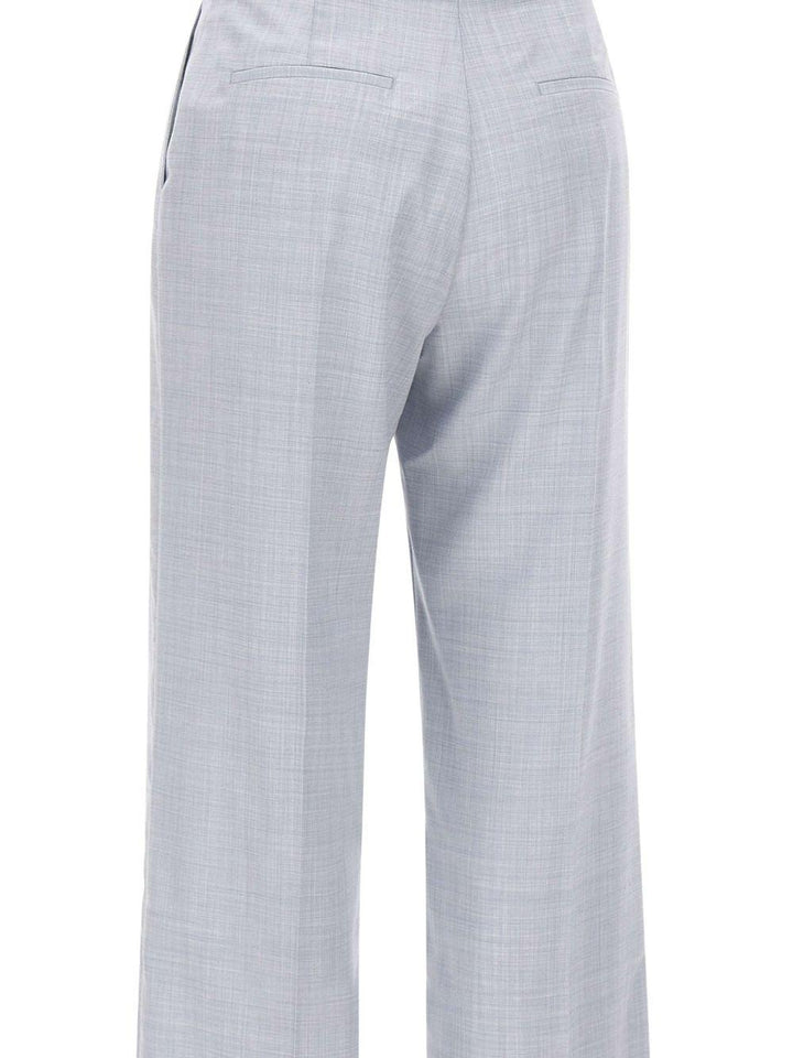 Pantaloni plissettati con tasche 