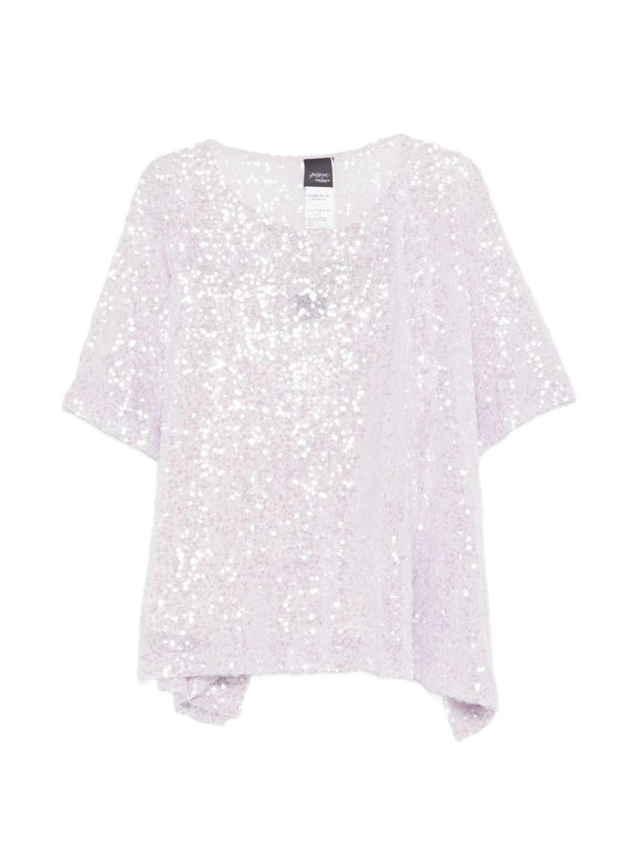 Blusa con paillettes 